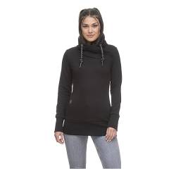 Ragwear NESKA Damen Frauen Kapuzenpulli,Kapuzenpullover,Hoodie,Stehkragen,Seitentaschen,Blau,S von Ragwear