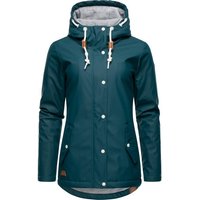 Ragwear Regenjacke Marge warm gefütterter Damen Winter Regenmantel von Ragwear