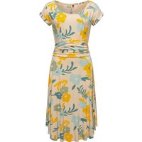 Ragwear Sommerkleid Yvone Flowers Leichtes Jersey-Kleid mit Taillengürtel von Ragwear