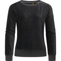 Ragwear Sweater Johanka Velvet Stylischer Damen Pullover in Cord-Optik von Ragwear