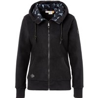 Ragwear Sweatjacke NESKA FLEECE ZIP mit Kapuze und Kordelzug, praktische Eingrifftaschen von Ragwear