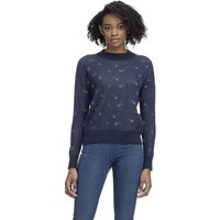 Ragwear Sweatshirt Heda Damen Pullover mit coolem Muster-Print von Ragwear