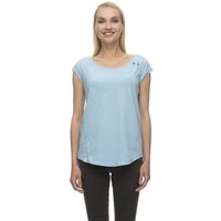 Ragwear T-Shirt Damen Rosanne Light Blue, Ankerprint, Gr. S von Ragwear
