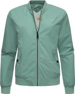 Ragwear leichte Damen Übergangsjacke Wendejacke Kurze Oversize-Bomberjacke 2-in-1-Jacke Joom YOUMODO Ocean Green Gr. XXL von Ragwear