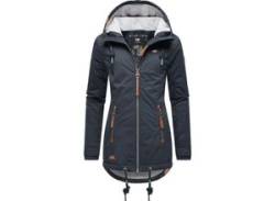 Winterjacke RAGWEAR "Zuzka Winter" Gr. L (40), blau (navy) Damen Jacken Lange von Ragwear