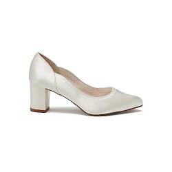 Rainbow Club Damen Marie Pumps, elfenbeinfarben, 37.5 EU Weit von Rainbow Club