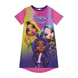 Rainbow High Mädchen-Nachthemd, Puppen-Nachthemd, Alter 5 bis 12 Jahre alt, rose, 11-12 Jahre von Rainbow High
