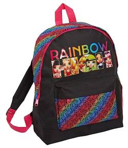 Rainbow High Rucksack für Mädchen Schulranzen Kinder Großer Premium Reiserucksack, rose, Einheitsgröße, Rucksack von Rainbow High