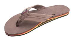 Rainbow Sandals Damen Einlagige Premier Leder-Sandalen, (Expresso/Rainbow), 43 EU von Rainbow Sandals