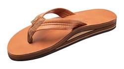 Rainbow Sandals Herren Leder Doppelschicht mit Arch Wide Strap, Tahitian Tan, 8.5-9.5 von Rainbow Sandals