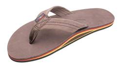Rainbow Sandals Premier Lederriemen für Herren, einlagig, breiter Riemen mit Bogen von Rainbow Sandals