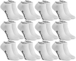 Rainbow Socks - Damen Herren Baumwolle Bunte Sneaker Socken - 12 Paar - Weiß - Größen 36-38 von Rainbow Socks