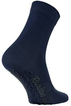 Rainbow Socks - Damen Herren Bunte Baumwolle Antirutsch Socken ABS - 1 Par - Blau - Größen 39-41 von Rainbow Socks