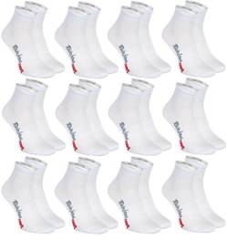 Rainbow Socks - Damen Herren Bunte Baumwolle Sport Socken - 12 Paar - Weiß - Größen 39-41 von Rainbow Socks