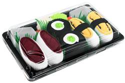 Rainbow Socks - Damen Herren - Sushi Socken Tamago Maki Thunfisch - Lustige Geschenk - 3 Paar - Größen 41-46 von Rainbow Socks