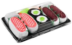 Rainbow Socks - Damen Herren - Sushi Socken Thunfisch Gurken Maki Lachs - Lustige Geschenk - 3 Paar - Größen 41-46 von Rainbow Socks