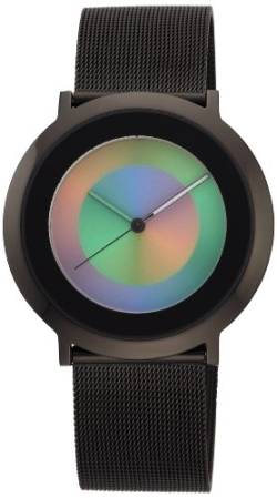 Rainbow emotion of colours Colour Inspiration Unisex-Armbanduhr Inspiration One Life Analog Edelstahl beschichtet I1LBB-MBB-li von Rainbow e-motion of color