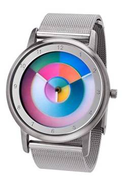 Rainbow Avantgardia Hurry, Armband:Edelstahl Clip Armband Milanese von Rainbow emotion of colours