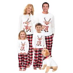 Raiodais Weihnachts Familie Pyjama Set Schlafanzüge Weihnachten Familien Weihnachtspyjama Christmas Pyjama Family Set(#108-Kinds, 4 Jahre) von Raiodais