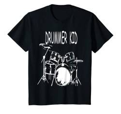 Kinder Schlagzeug für junge Musiker Schlagzeug T-Shirt von Ralph Graf