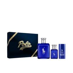 Polo Blue – Nachfüllbar von Ralph Lauren für Männer – 3 Stück Geschenkset 4,2 oz EDT Spray, 1,36 oz EDT Spray, 2,6 oz Deodorant Stick von Ralph Lauren