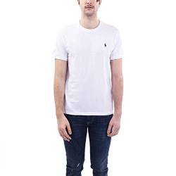 Polo Ralph Lauren Herren Tee T-Shirt, Weiß (White A1000), Large von Ralph Lauren