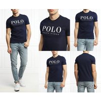 Ralph Lauren T-Shirt Polo Ralph Lauren Logo Pony T-Shirt Soft Shirt Custom Slim Fit Tee Cot von Ralph Lauren