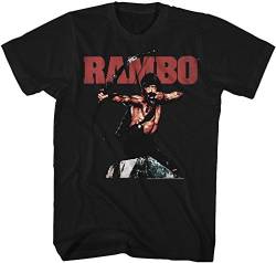 Rambo - - Männer T-Shirt, Large, Black von Rambo