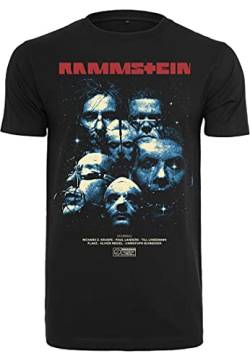 RS Herren Rammstein Sehnsucht Movie Tee T-Shirt, schwarz, M von Rammstein