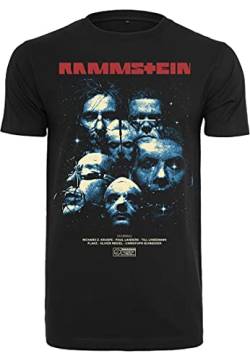 RS Herren RS021-Rammstein Sehnsucht Movie Tee T-Shirt, Black, XL von Rammstein