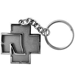 Rammstein Schlüsselanhänger Logo metallic, Offizielles Band Merchandise von Rammstein