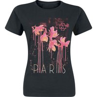 Rammstein T-Shirt - Blut Frühling - M bis XL - für Damen - Größe L - schwarz  - Lizenziertes Merchandise! von Rammstein