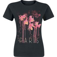 Rammstein T-Shirt - Blut Frühling - S bis XL - für Damen - Größe XL - schwarz  - Lizenziertes Merchandise! von Rammstein