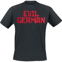 Rammstein T-Shirt - Evil German - 3XL bis 5XL - für Männer - Größe 4XL - schwarz  - Lizenziertes Merchandise! von Rammstein