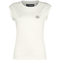 Rammstein T-Shirt - Flamme - L bis XXL - für Damen - Größe XL - weiß  - Lizenziertes Merchandise! von Rammstein