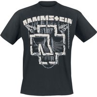 Rammstein T-Shirt - In Ketten - M bis 3XL - für Männer - Größe M - schwarz  - Lizenziertes Merchandise! von Rammstein