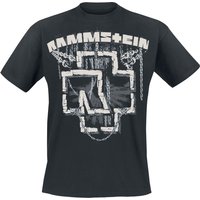 Rammstein T-Shirt - In Ketten - M bis 3XL - für Männer - Größe XL - schwarz  - Lizenziertes Merchandise! von Rammstein
