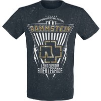 Rammstein T-Shirt - Legende - S bis 4XL - für Männer - Größe 4XL - schwarz  - Lizenziertes Merchandise! von Rammstein