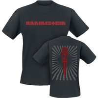 Rammstein T-Shirt - Zeit - S bis 5XL - für Männer - Größe XL - schwarz  - Lizenziertes Merchandise! von Rammstein