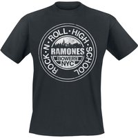 Ramones T-Shirt - Bowery NYC - L bis 4XL - für Männer - Größe 3XL - schwarz  - Lizenziertes Merchandise! von Ramones