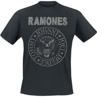 Ramones T-Shirt - Hey Ho Let's Go - Vintage - S bis 5XL - für Männer - Größe 4XL - schwarz  - Lizenziertes Merchandise! von Ramones