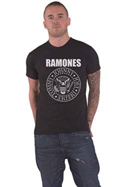 Ramones T Shirt Presidential Seal Band Logo Nue offiziell Unisex Schwarz XXXL von Ramones