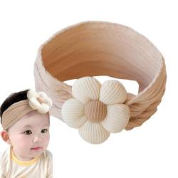 Ranley Baby-Stirnbänder, Stirnbänder für Neugeborene - Blumen Stirnband Weiche Haarbänder - Niedliche dehnbare Kopfbedeckungen, Stirnbänder für Neugeborene mit Blumen, Stirnbänder für neugeborene von Ranley