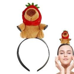 Ranley Tier-Stirnbänder, süßes Tier-Haarband - Tier-Hautpflege-Stirnband - Lustiges Haarband, bequeme Gesichts-Requisiten, weiches Stirnband für Bühnenaufführungen für Frauen und Mädchen von Ranley