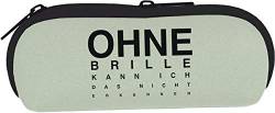 Brillenetui 17 x 7,5 cm Neopren waschbar bei 40° Farben halten Rannenberg & Friends Ohne Brille kann ich das nicht erkennen von Rannenberg & Friends