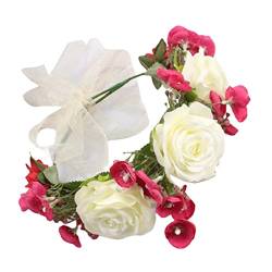 Blumen Stirnbänder Für Damen Braut Blumenkronen Für Hochzeit Blumenkronen Haarkranz Braut Blumen Stirnbänder Blumen Stirnbänder Für Frauen von Ranuw