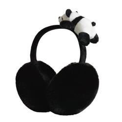 Cartoon Panda Ohrenwärmer Für Verschiedene Kopfgrößen Outdoor Winteraktivitäten Reiten Skifahren Warm Halten Outdoor Winter Ohrenwärmer Für Damen von Ranuw