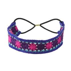 Ethnisches Damen Haarband Mit Hohlen Blumen Outdoor Camping Foto Häkel Haarband Frühlings Sommer Stirnband Für Reisen Häkel Haarband Für Frauen Sonnenbeständiges Häkel Haarband Mit Niedlichem von Ranuw