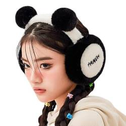 Panda Ohrenschützer Winter Warm Panda Ohrenklappe Panda Ohrenwärmer Fleece Ohrenschützer Stirnband Faltbare Ohrenschützer Panda Ohrenschützer Faltbare Ohrenschützer Für Damen von Ranuw