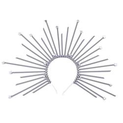 Sonnen Stirnband Goddness Kopfschmuck Stilvolles Haarband Urlaubs Stirnband Haar Accessoire Legierungsmaterial Für Besondere Anlässe Hochzeit Haar Accessoire von Ranuw